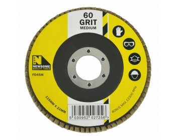 60 Grit Aluminium Oxide Flap Disc 